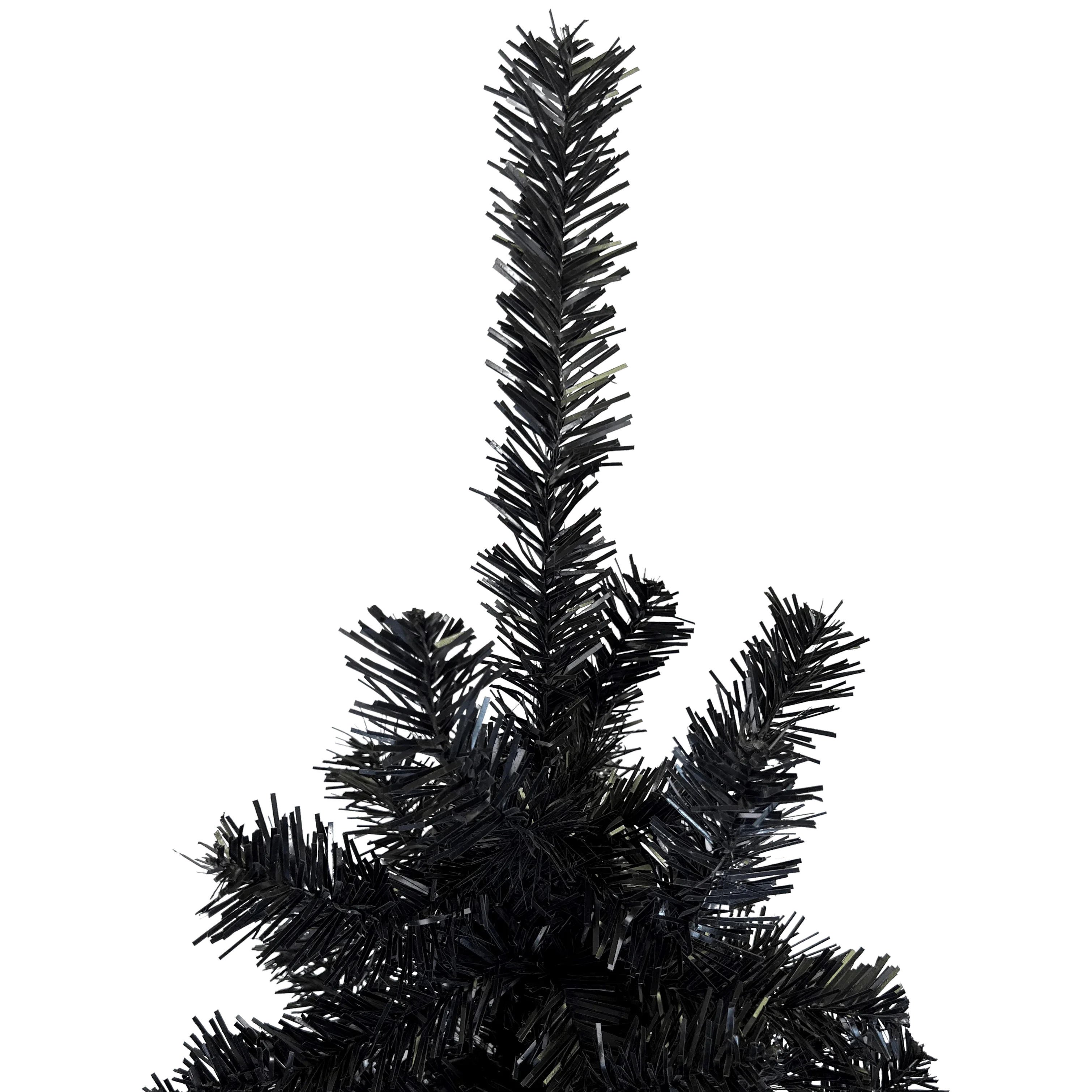 Black Halloween / Christmas Tree 4 Feet Tall Decoration