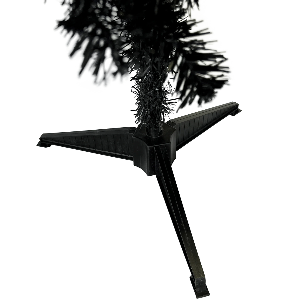 Black Halloween / Christmas Tree 4 Feet Tall Decoration