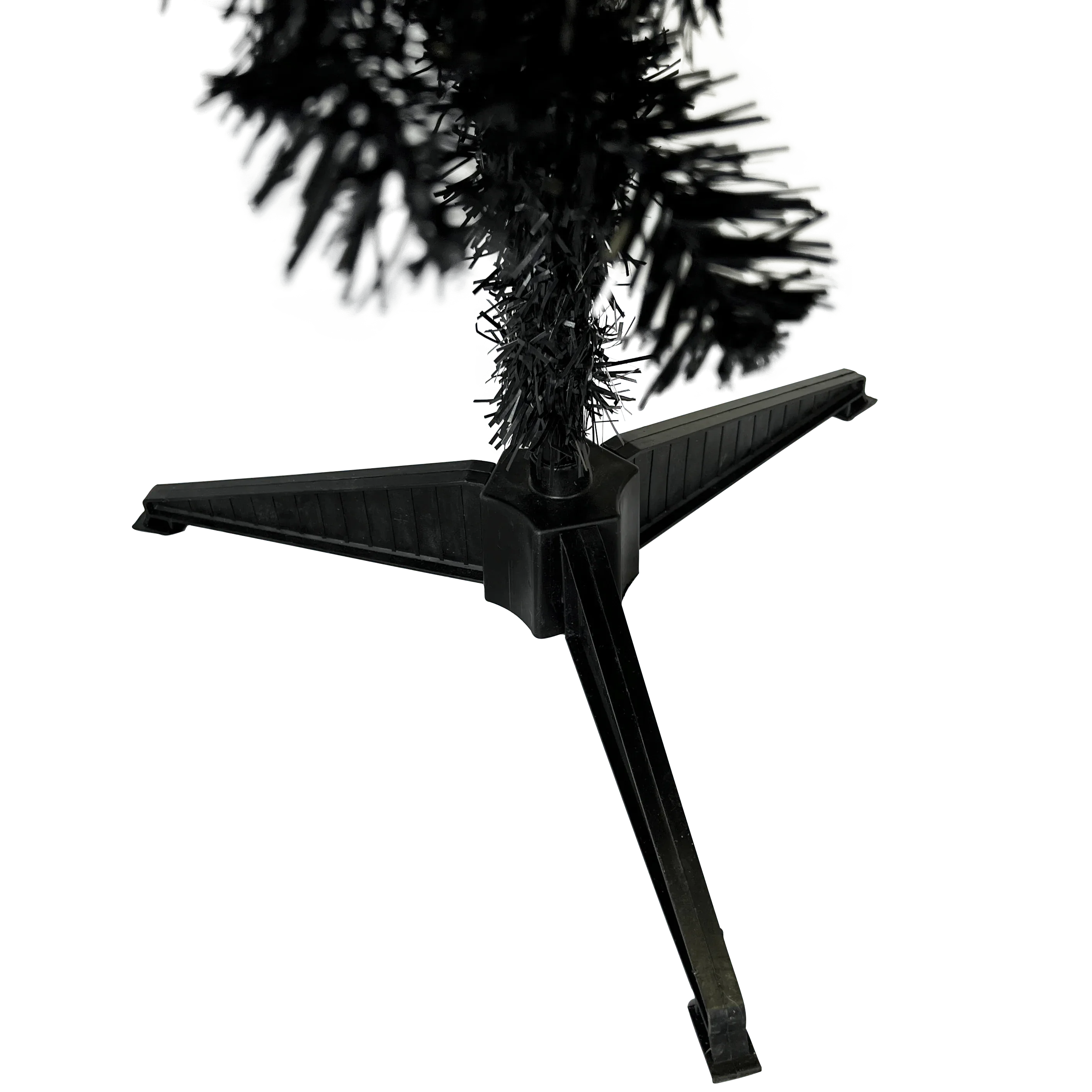 Black Halloween / Christmas Tree 4 Feet Tall Decoration