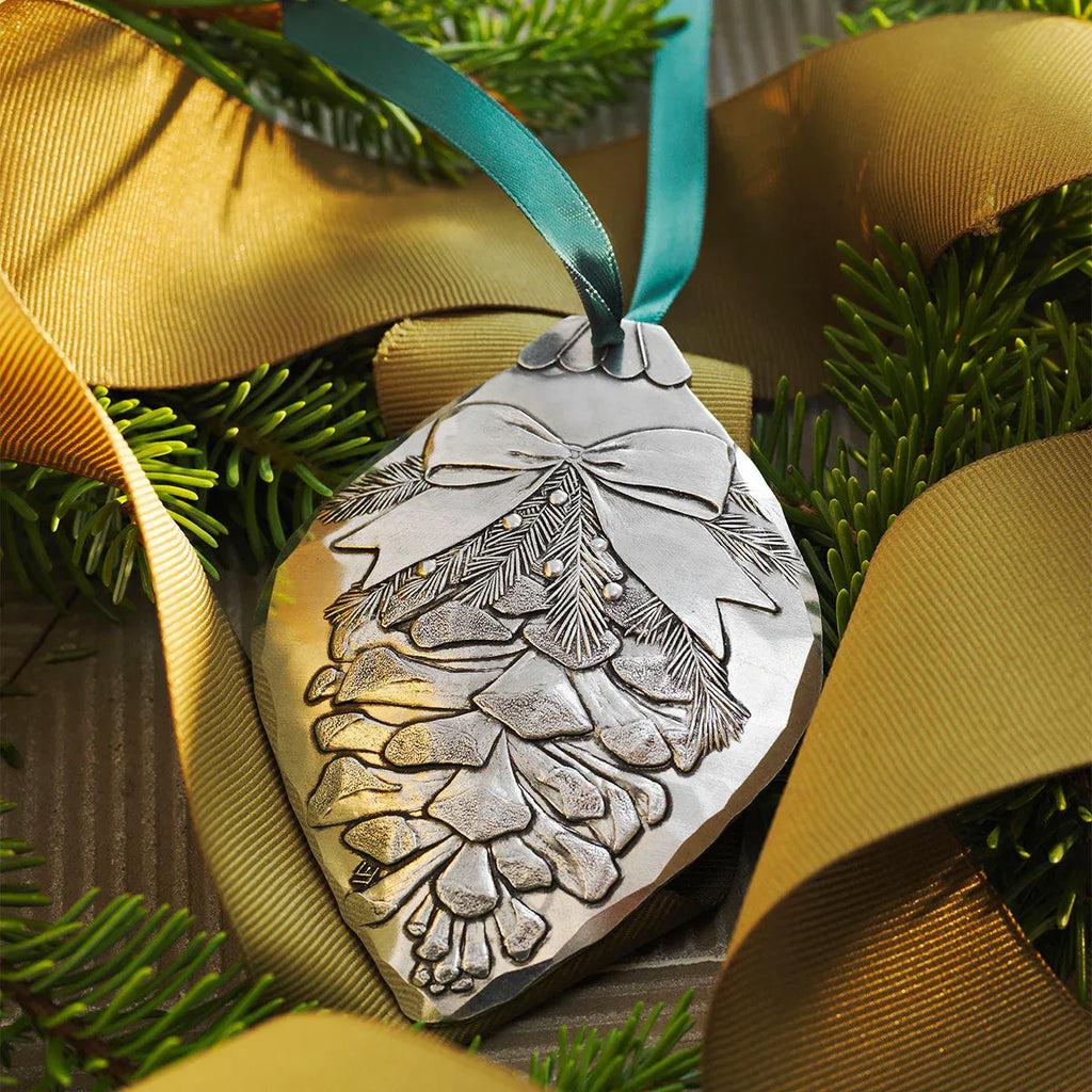 Pinecone Bulb Ornament