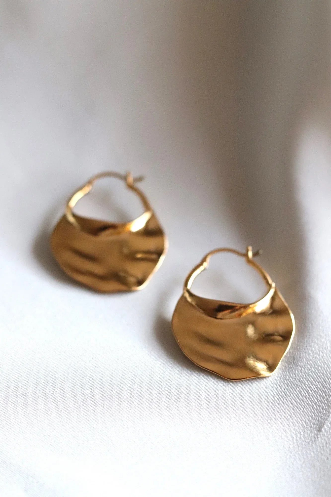 Austin Earrings - Stainless Steel - Gold plated Earrings