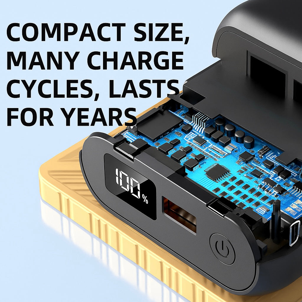 LITEGUEST 20,000 mAh Ultra-Compact Power Bank – Heated & Cooling Ready