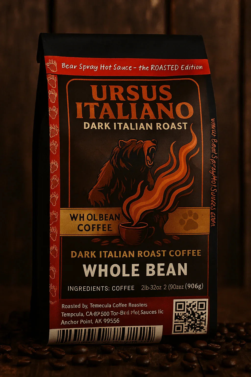 Ursus Italiano-Dark Italian Roast 2 LB WHOLE BEAN