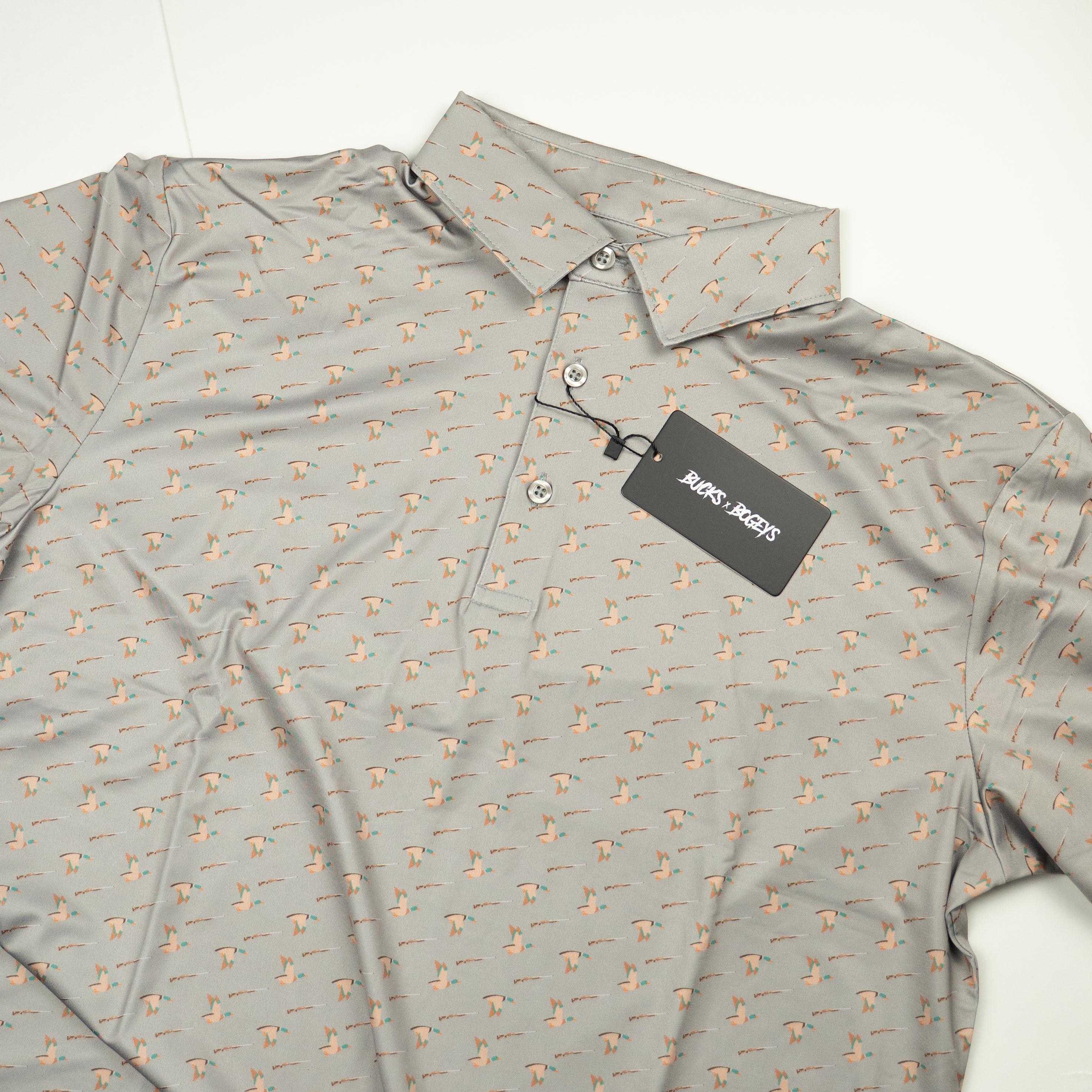 "One More Pass" Golf Polo