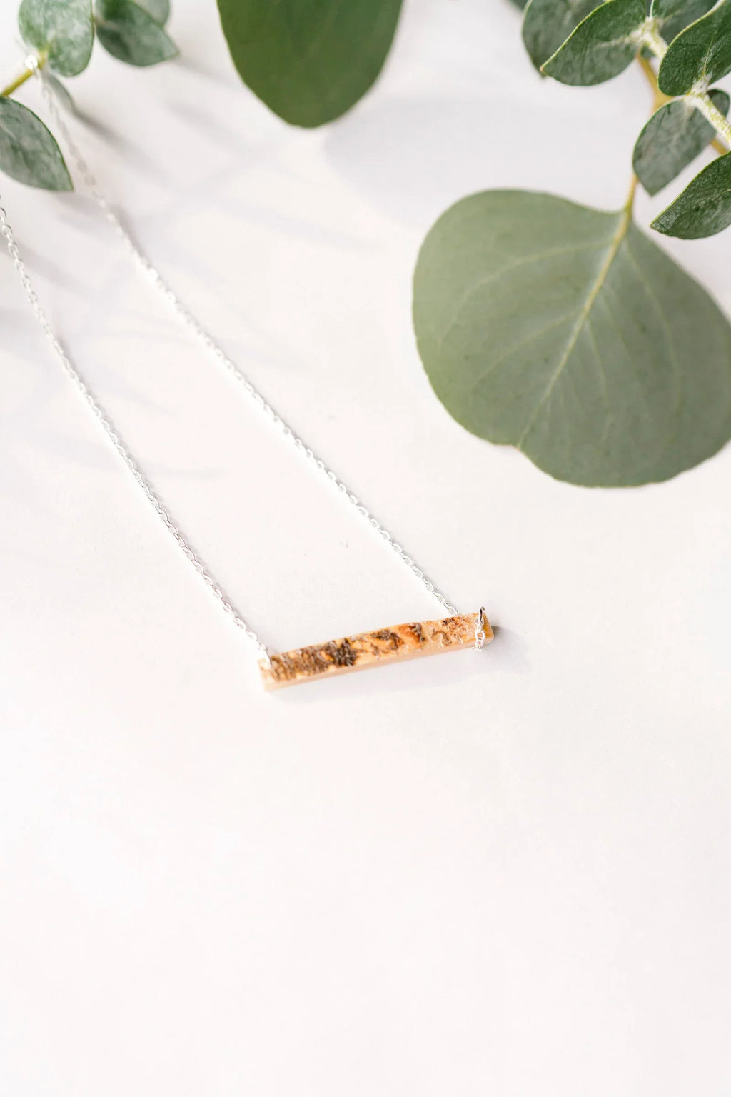 Petite Baguette Necklace by Atelier Calla