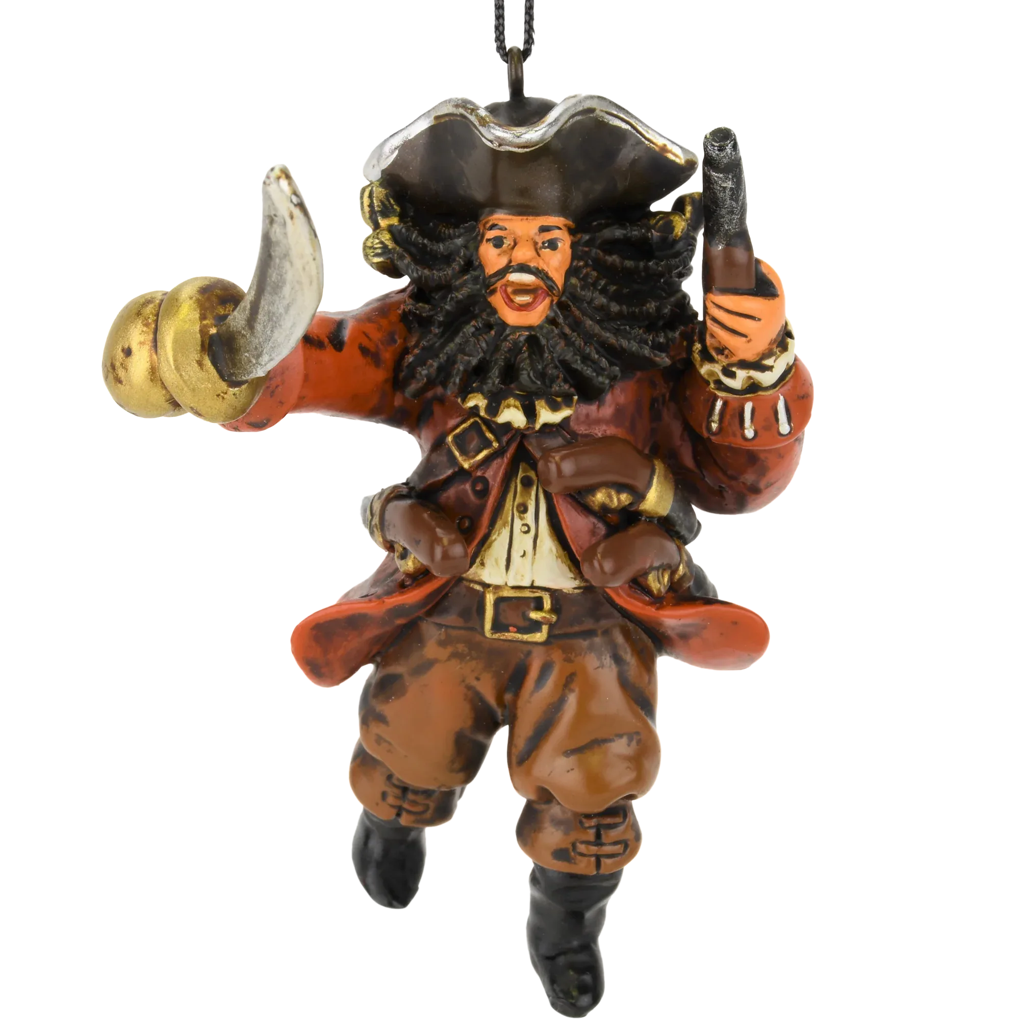Blackbeard The Pirate Halloween / Christmas Ornaments