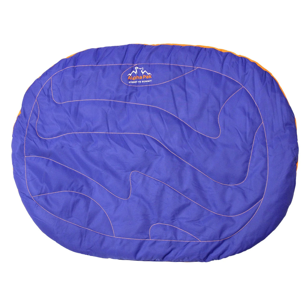 Adventure Compressible Waterproof Dog Sleeping Mat Blue