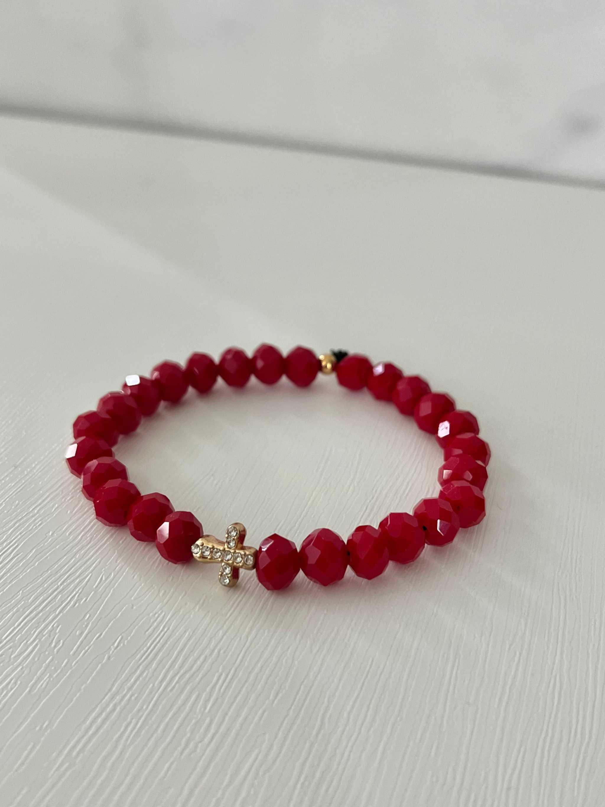 Cross Bead Bracelet Collection - Faith-Inspired Jewelry