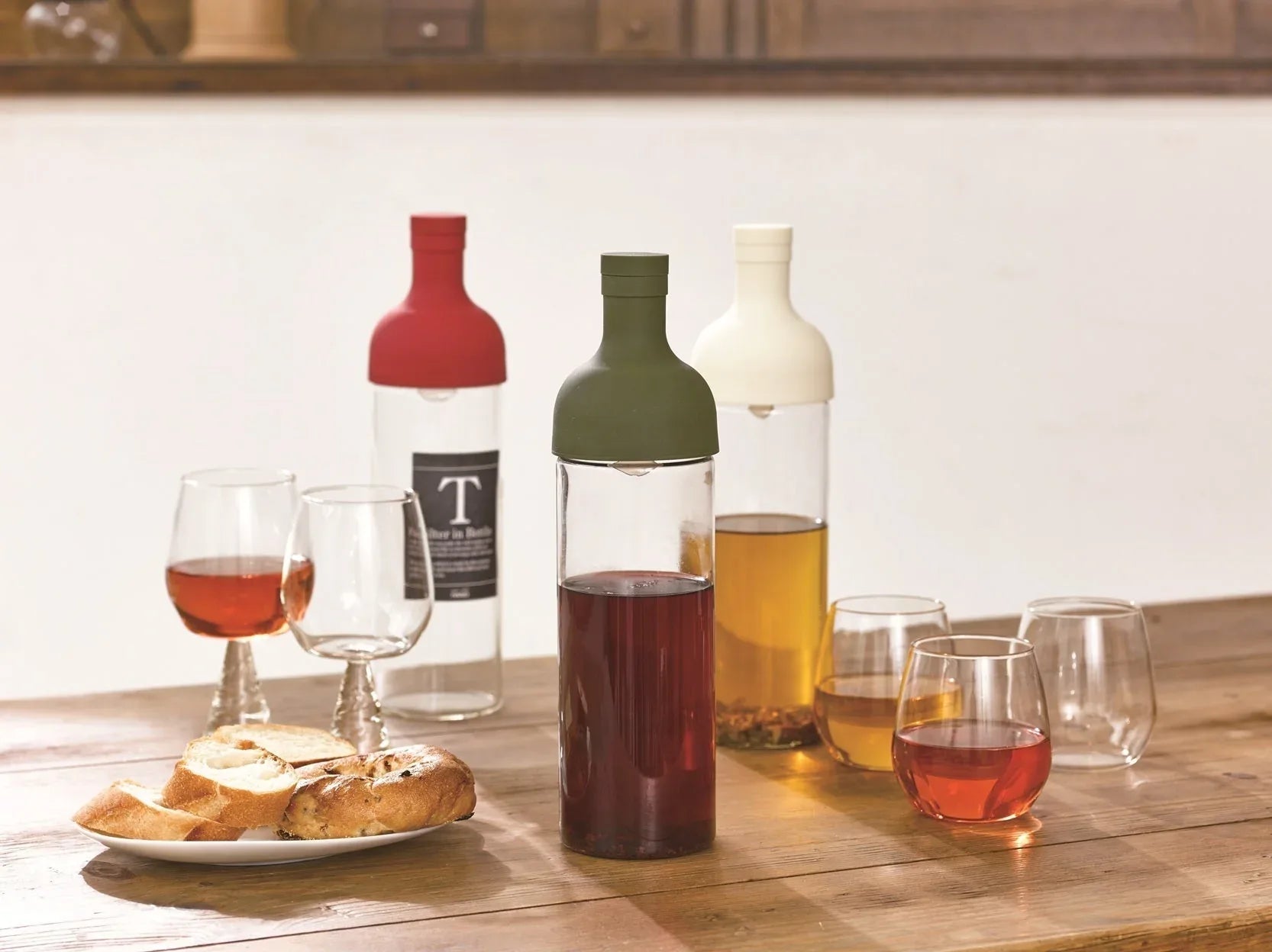 Hario Filter-in Tea Bottle 750ml - Pink