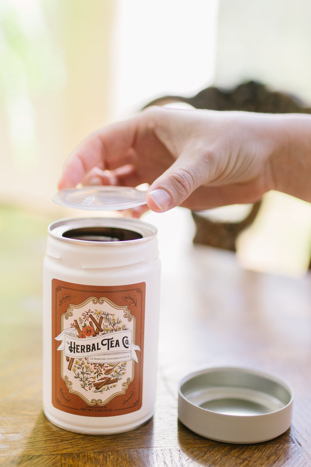 Airtight Tea Tin Seal - Freshness Seal for Loose Leaf Tea Storage