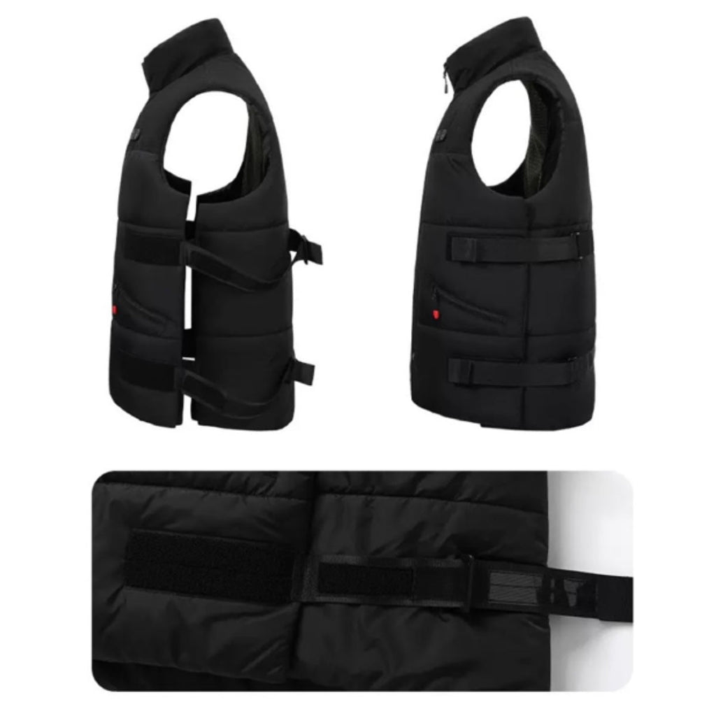 LITEGUEST 8-Zone Heated Vest – Dual Control & Adjustable Fit