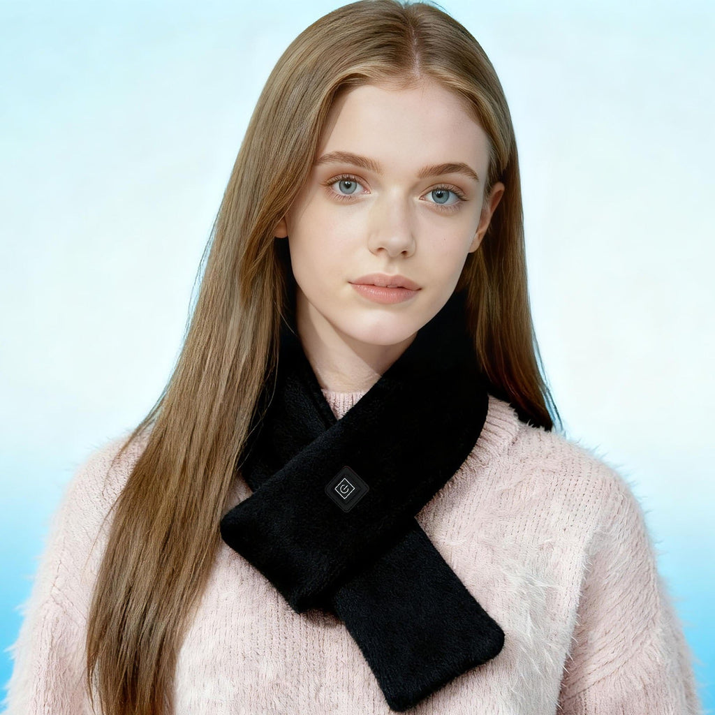 LITEGUEST USB Heated Neck Scarf – Winter Outdoor & Travel Comfort