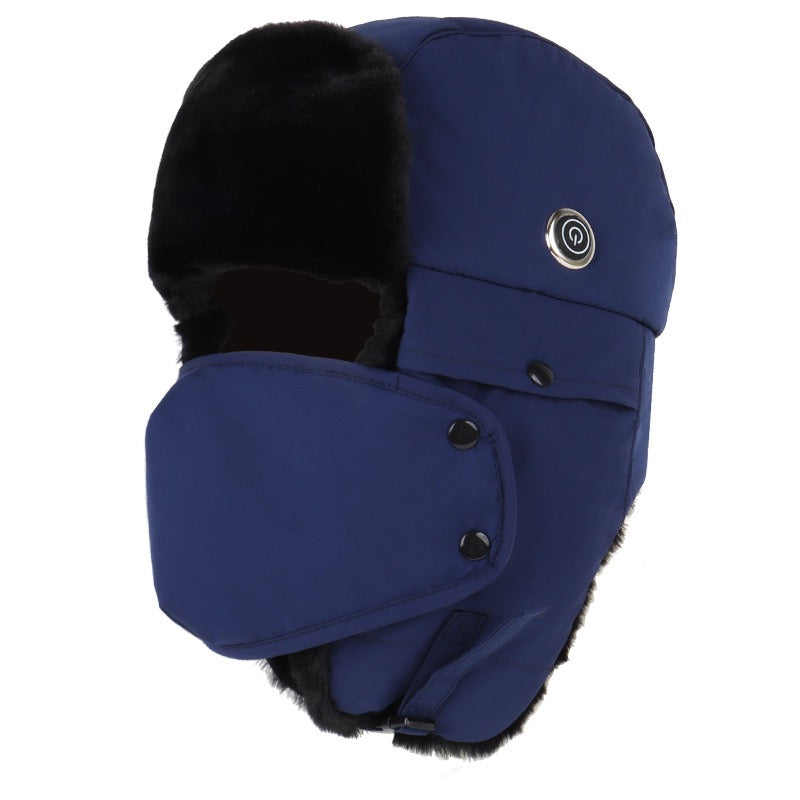 LITEGUEST Heated Trapper Hat – USB Rechargeable Winter Hat for Outdoor