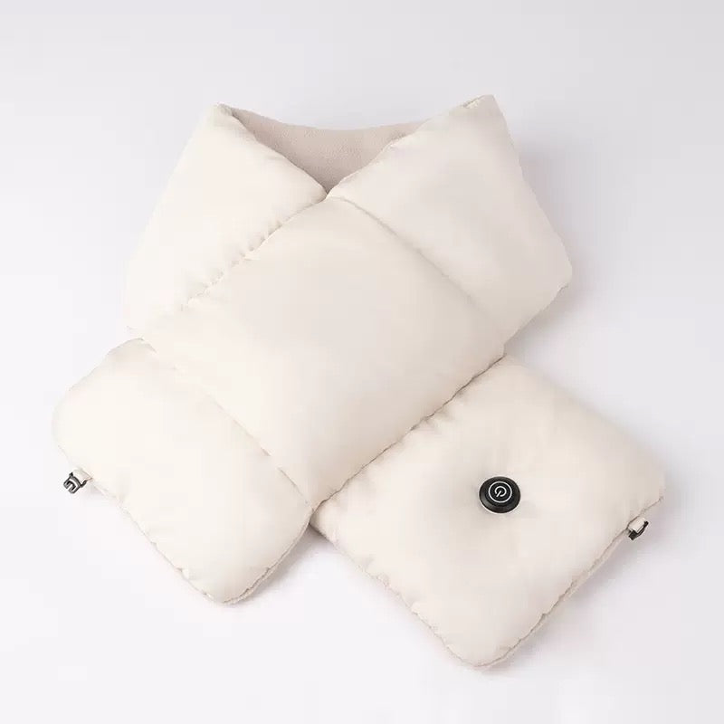 LITEGUEST USB Heated Neck Scarf – Winter Outdoor & Travel Comfort