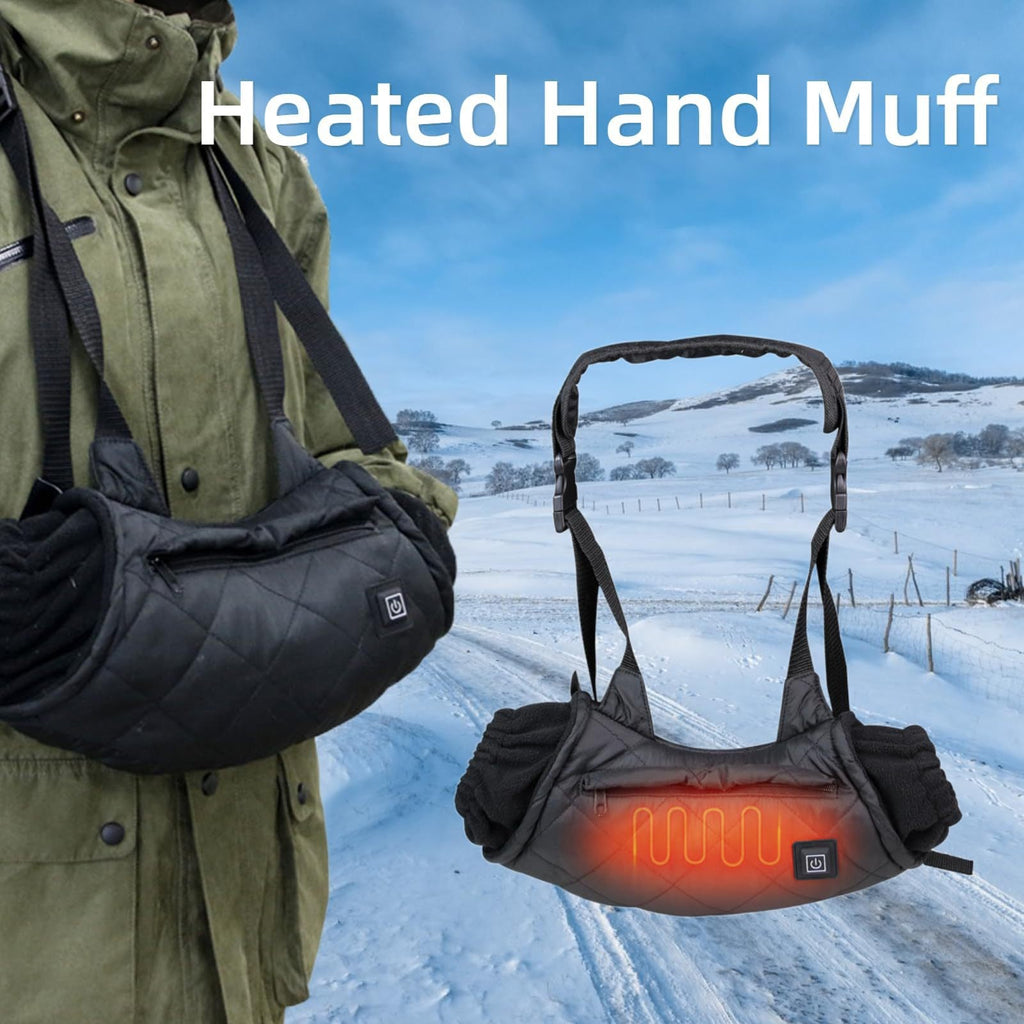 LITEGUEST USB Heated Hand Muff – Winter Outdoor Hand Warmers