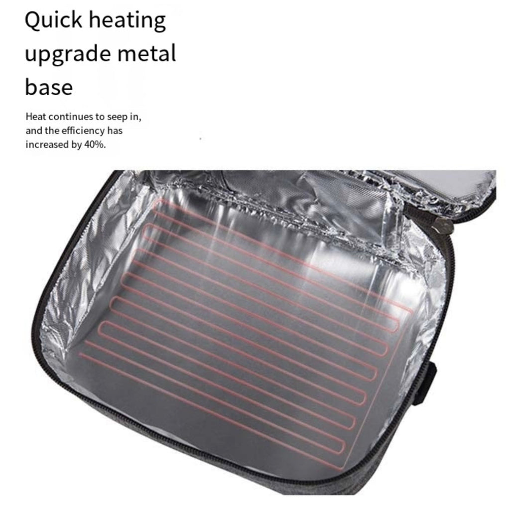 LITEGUEST USB Heated Lunch Bag – Portable Waterproof Outdoor Lunch Bag