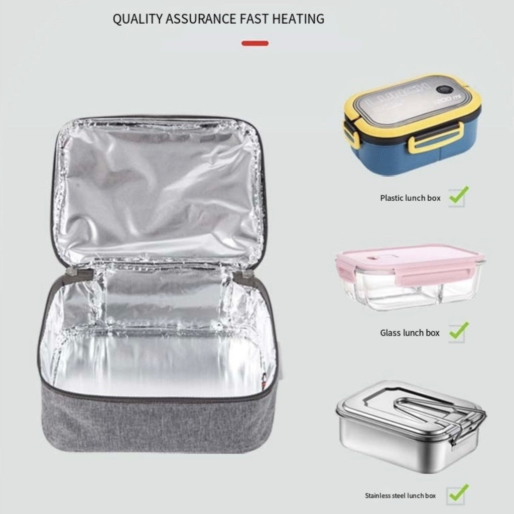 LITEGUEST USB Heated Lunch Bag – Portable Waterproof Outdoor Lunch Bag