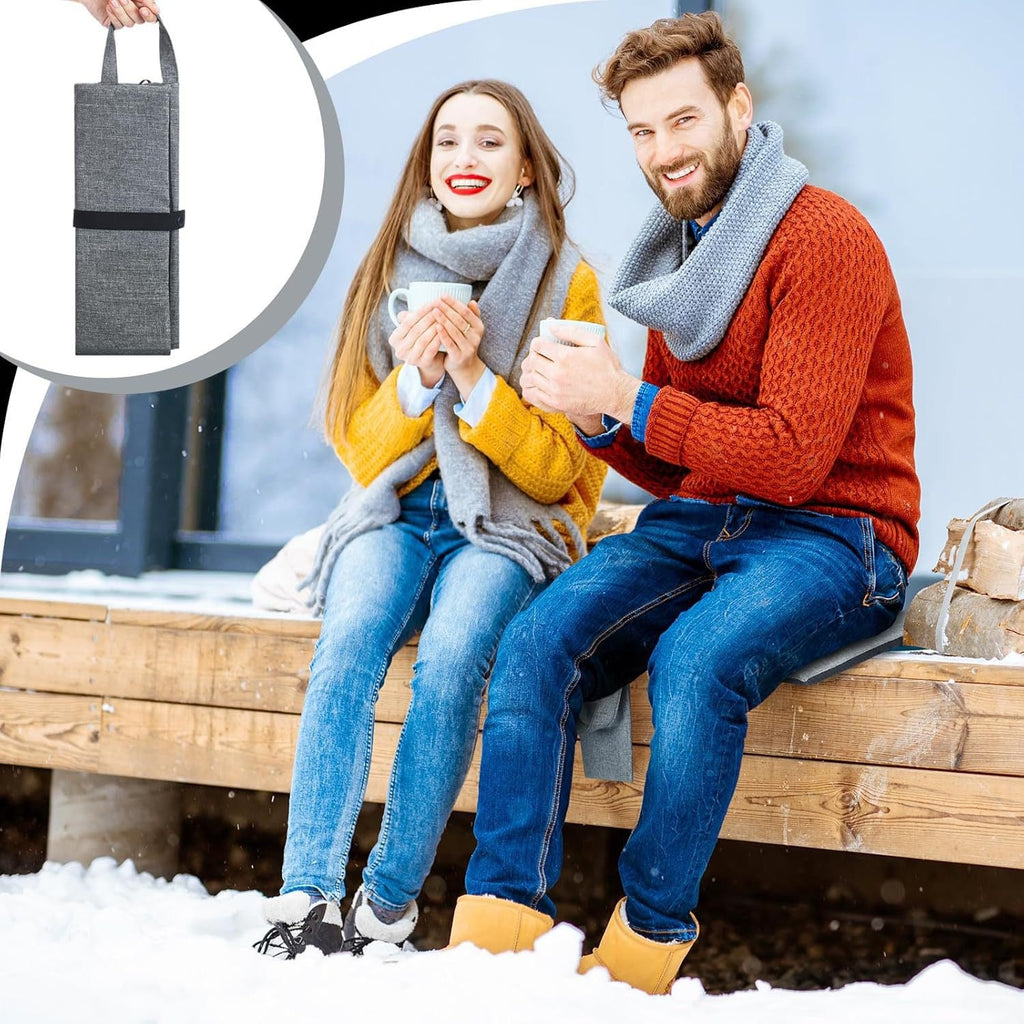 LITEGUEST Portable USB Heated Seat Cushion – Warm Anywhere Outdoors