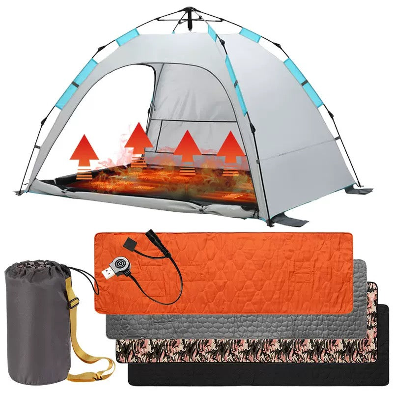 LITEGUEST USB Heated Sleeping Mat – Warm & Portable Outdoor Comfort