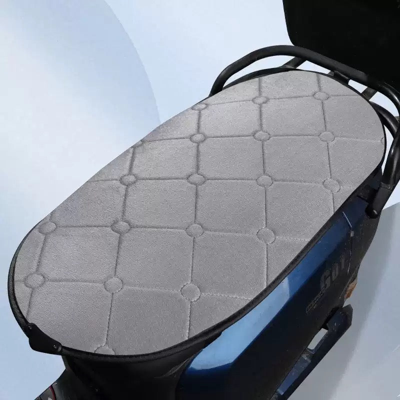 LITEGUEST Heated Motorcycle Seat Cover for Cold Weather Riding