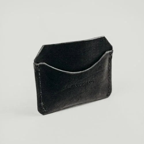 Slim Leather Cardholder Black