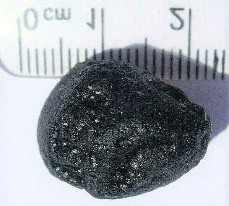Tektite Fragment Meteorite Impact Glass Rock Indochinite 20g