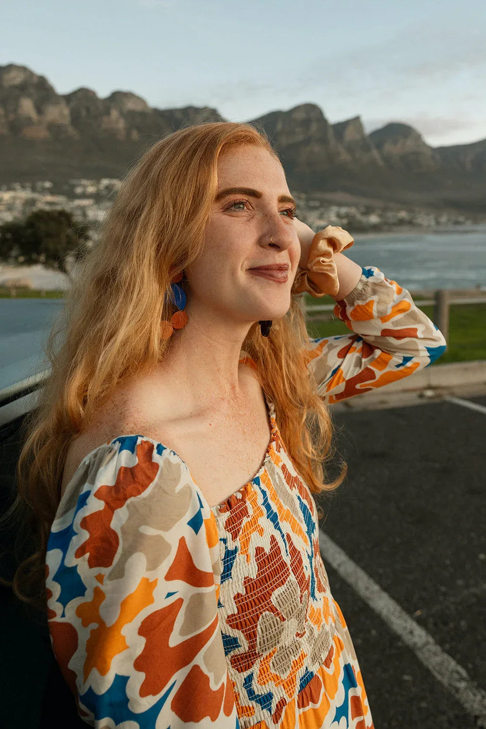 Kavakia Leather Earring