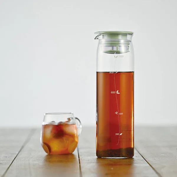Hario Cold Brew Tea Pot 1000ml - Smokey Green