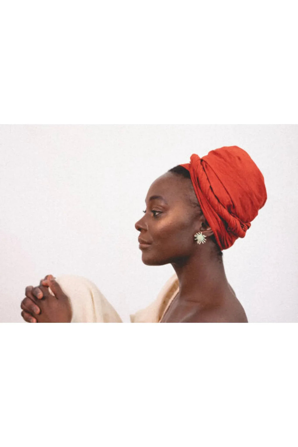 Beaded Sunburst Earring