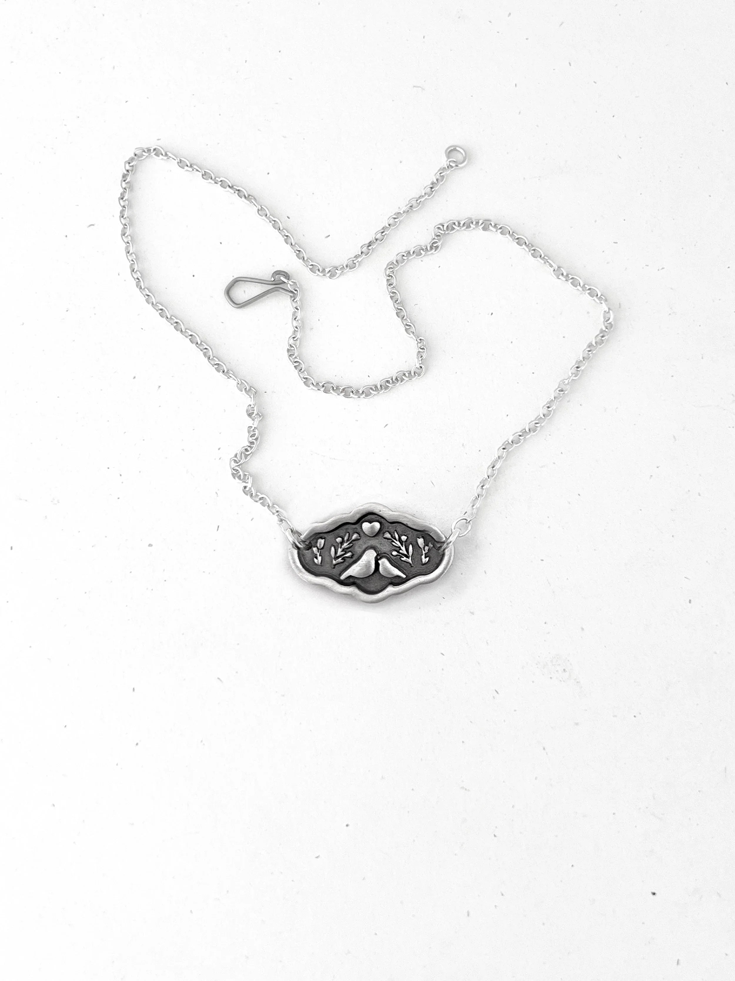 Mother Bird Pendant Necklace