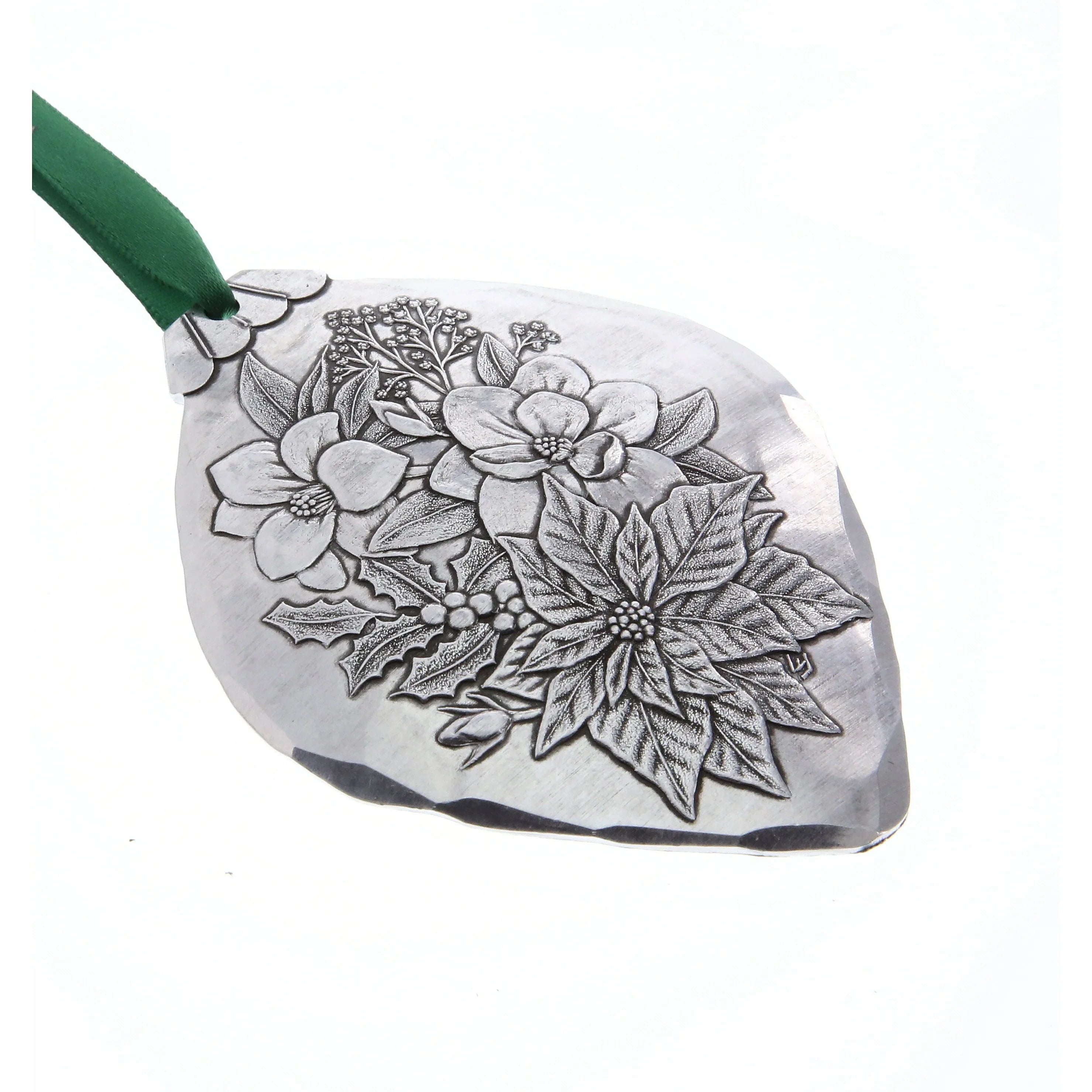 Poinsettia Bulb Ornament