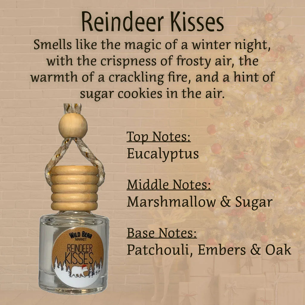 Reindeer Kisses Car Freshener