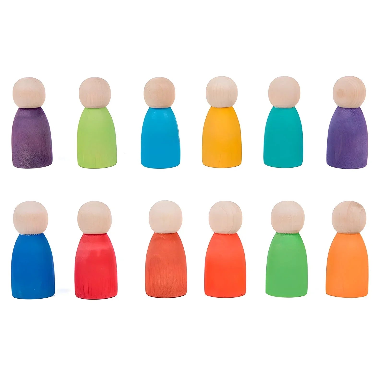 Rainbow Rings, Coins and Nins Pretend Play Toys 12 People