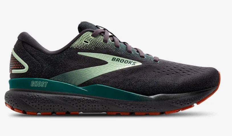 Brooks Men Ghost 16 - Brooks 8.5 black pearl june bug green