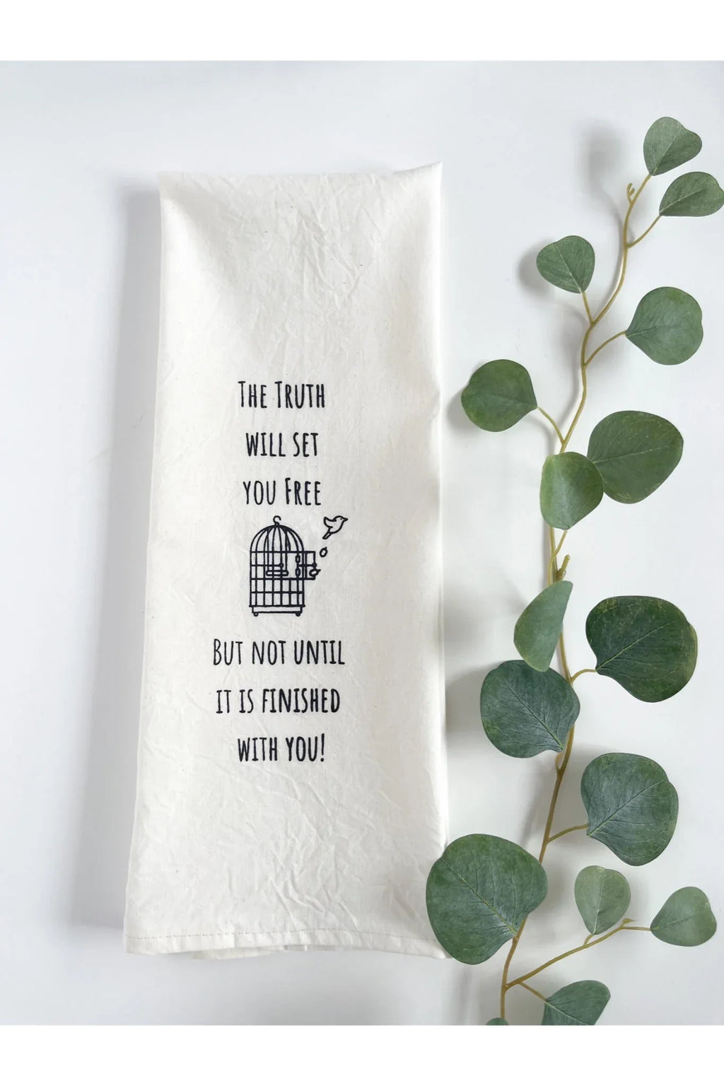 Tea Towel The truth will set you free