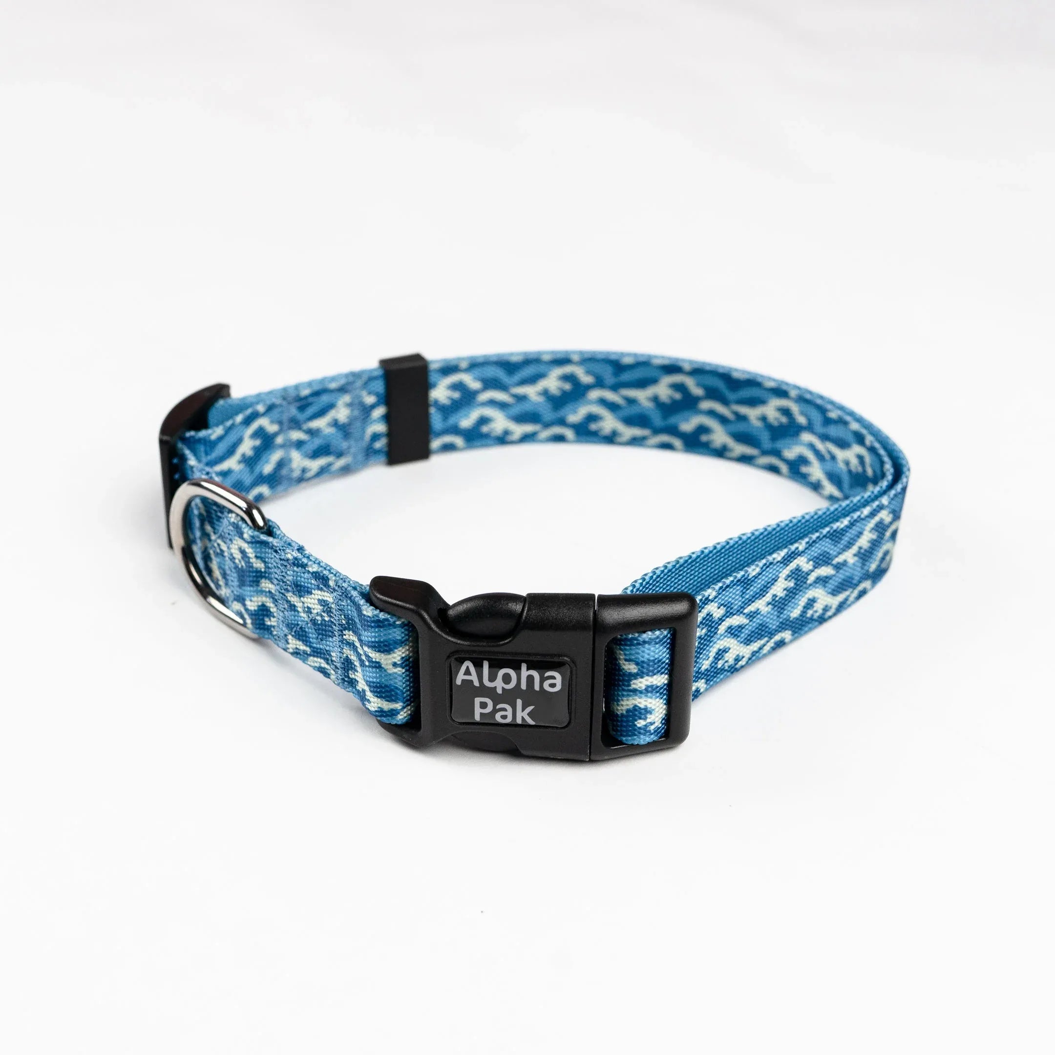 Everyday Adventure Dog Collar Tidal Pattern