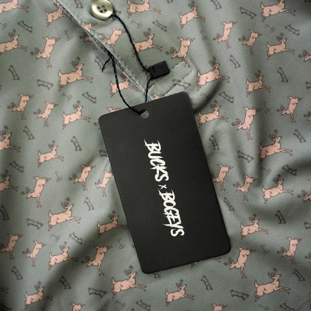 "Bows & Bucks" Golf Polo - Mountain Made Mercantile