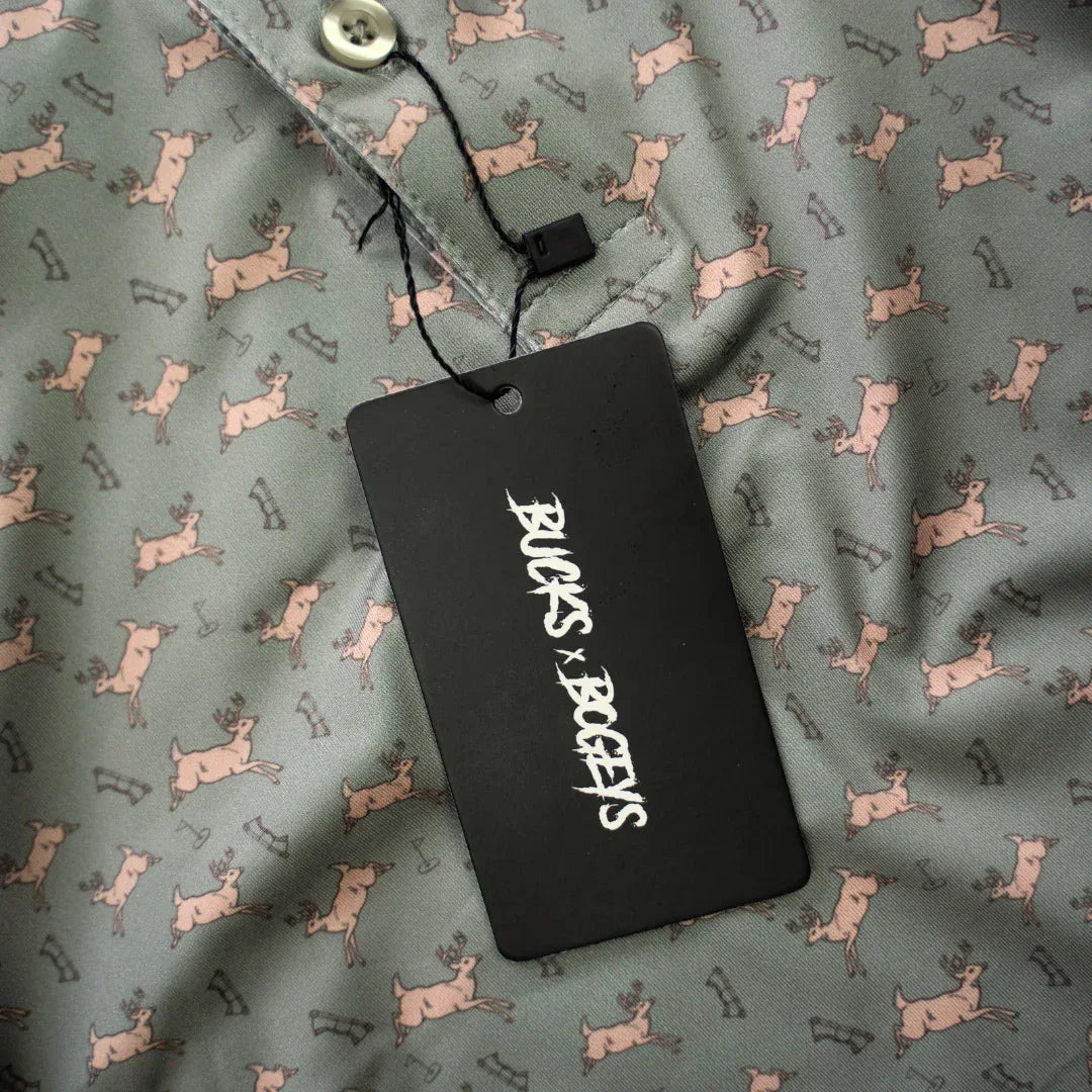 "Bows & Bucks" Golf Polo - Mountain Made Mercantile
