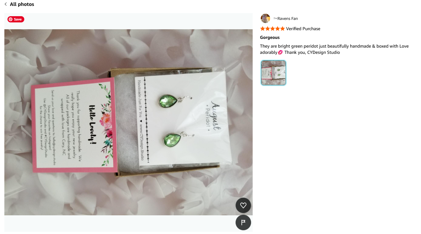 September Birthstone Earrings - Crystal Teardrop Earrings