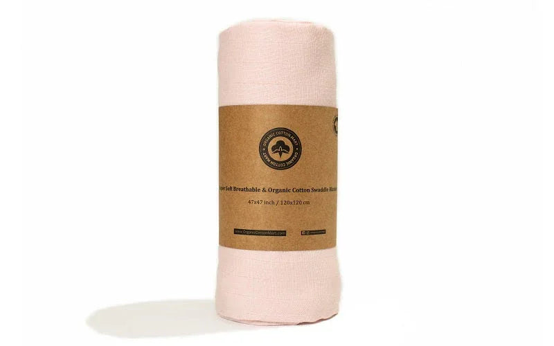 Baby Girl Swaddle Blanket Pink