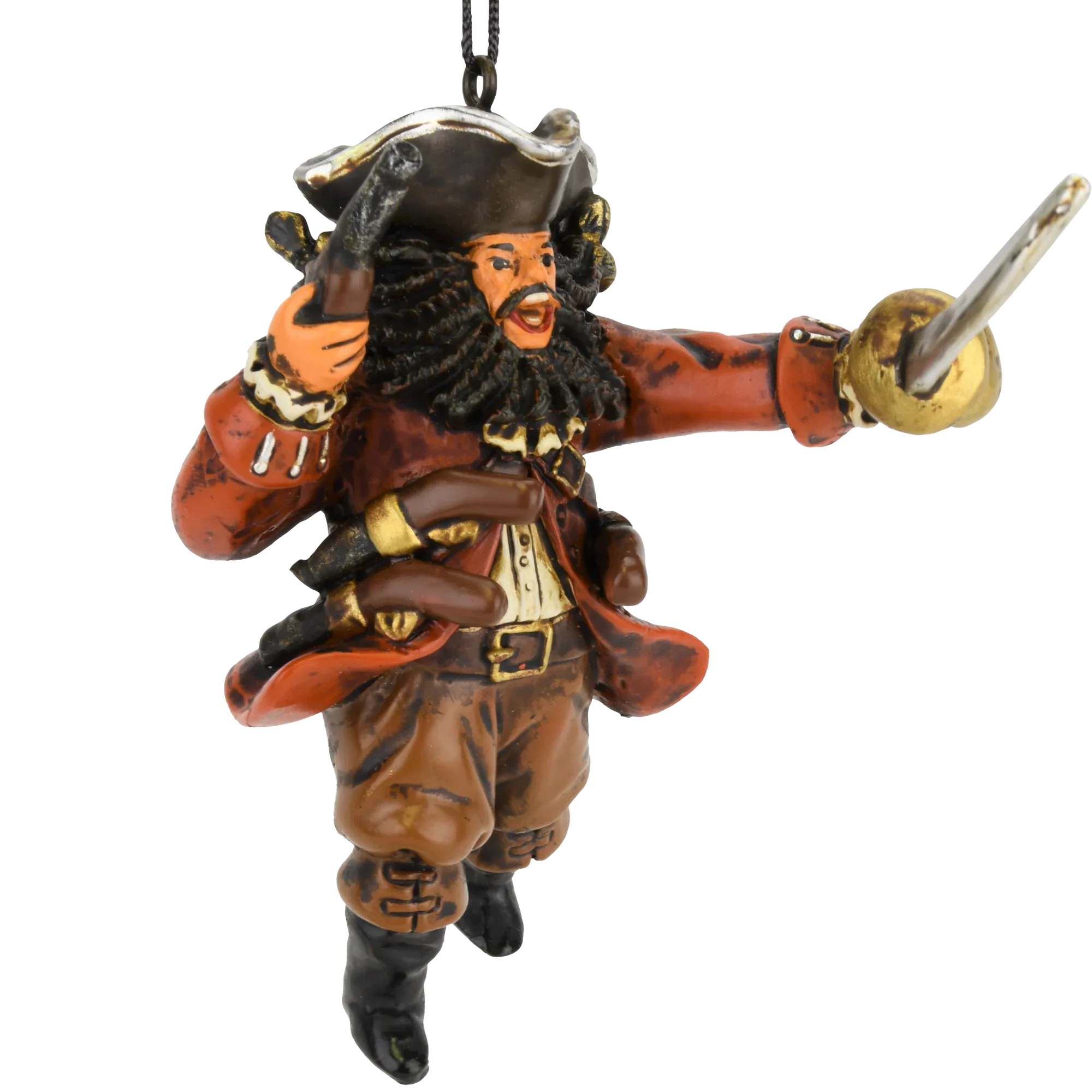 Blackbeard The Pirate Halloween / Christmas Ornaments