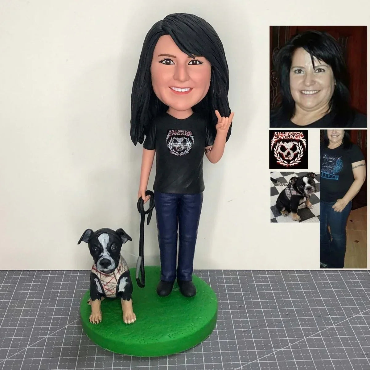 Custom Bobblehead With Dog