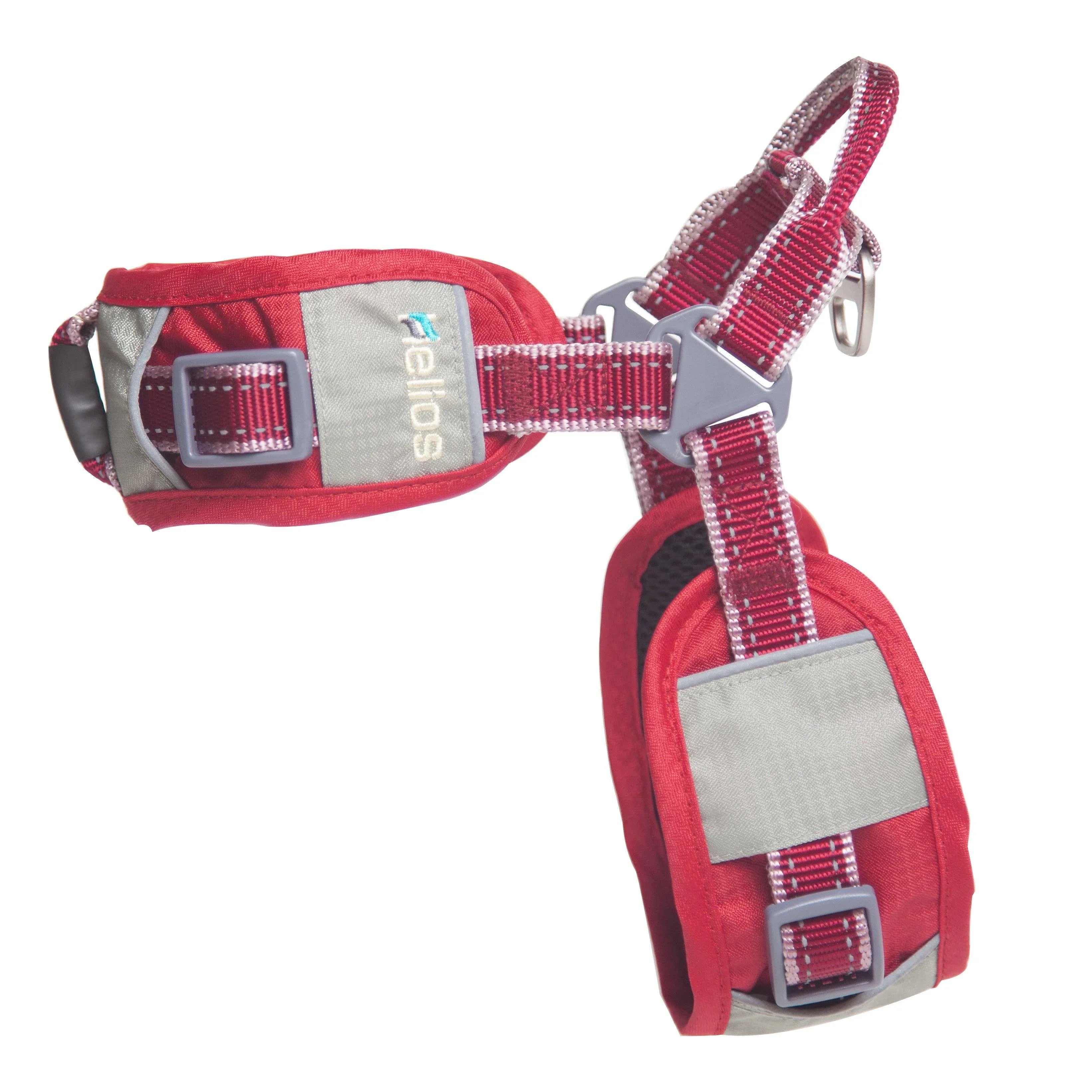 Dog Helios Tripod Superior Comfort Leash and Harness Red