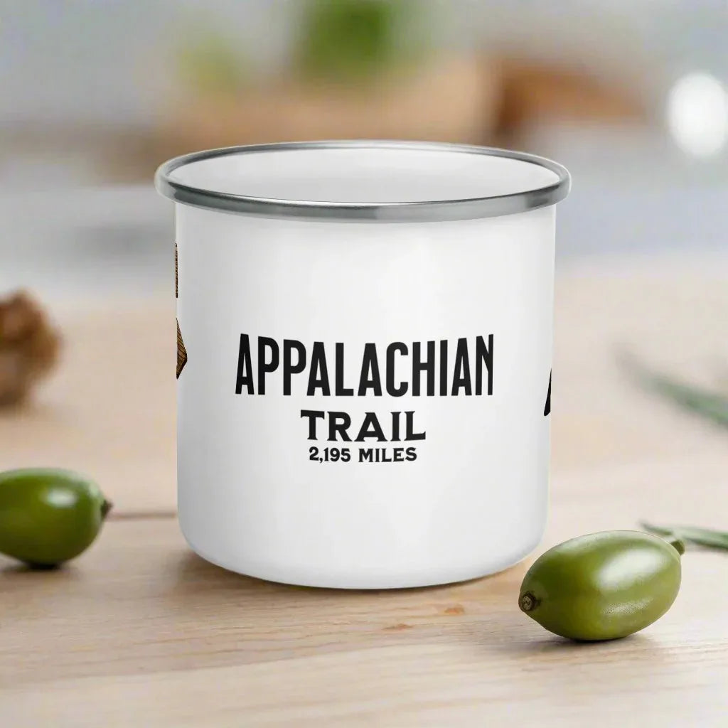 Appalachian Trail Camp Mug Mileage Sign