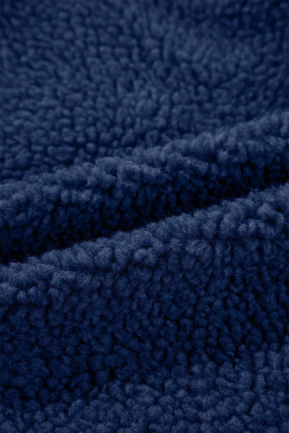 Solid Fleece Zip-Up Drawstring Pocketed Hooded Jacket