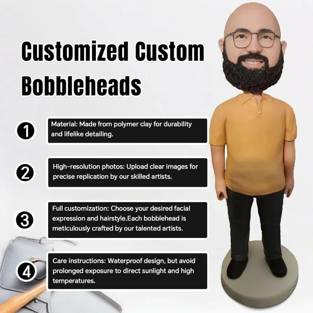 Custom Bobblehead With Dog