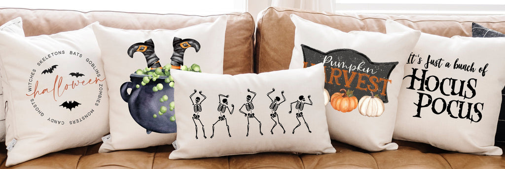 5 dancing skeletons 12x20 Pillow Cover