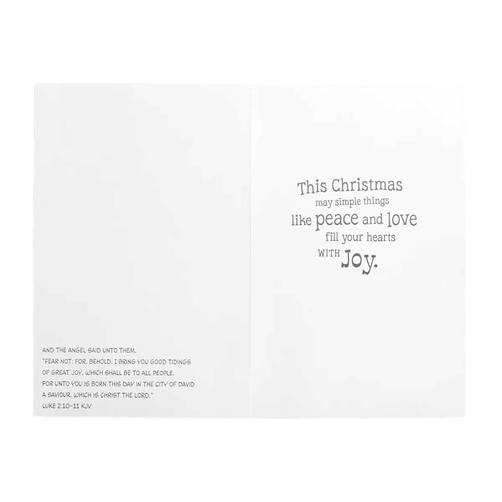 Peanuts - Good Tidings of Great Joy- 18 Christmas Boxed Cards