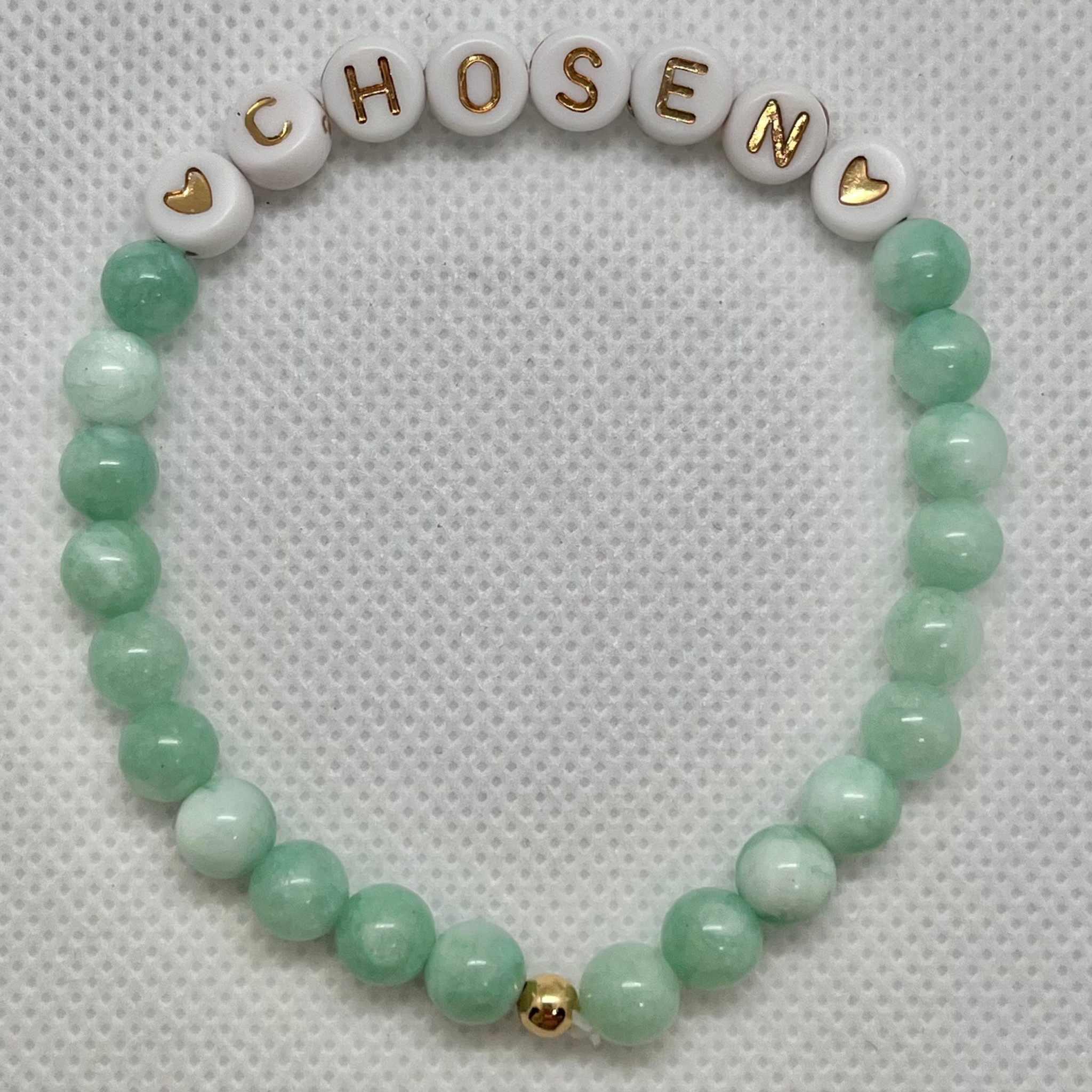Jade Chosen Bead Bracelet – Elegant Stone Jewelry with Meaning