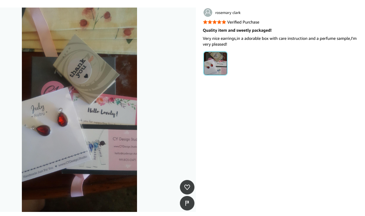 July Birthstone Earrings - Crystal Teardrop Earrings